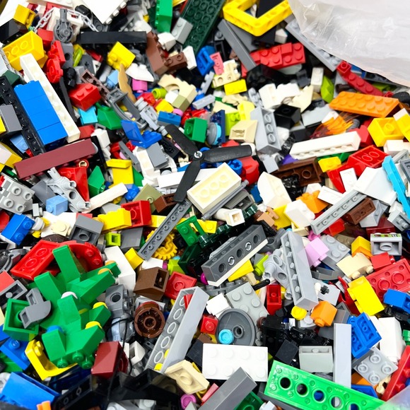 Lego Other - LEGO Bulk Mixed Bricks Plates 5lb Assorted Colors Specialty Parts Lot